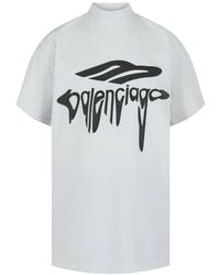 Balenciaga - 3B Liquified Vintage Oversized T-Shirt - Lyst