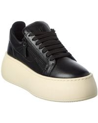 Giuseppe Zanotti - Alma Leather Platform Sneaker - Lyst