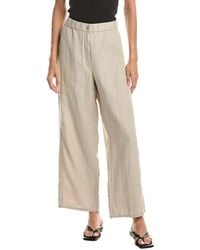 Eileen Fisher - Wide Ankle Pant - Lyst