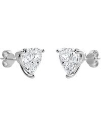 Diana M. Jewels - Diana M. Fine Jewelry 14k 1.08 Ct. Tw. Lab Grown Diamond Studs - Lyst
