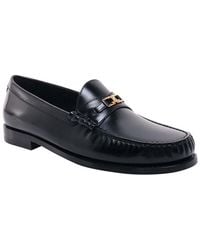 Celine - Luco Triomphe Leather Loafer - Lyst