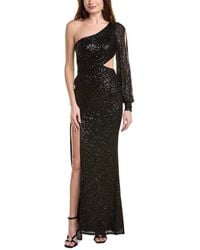Jovani - Sequin One-Shoulder Gown - Lyst