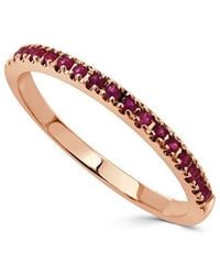 Sabrina Designs - 14k Rose Gold 0.28 Ct. Tw. Ruby Ring - Lyst