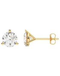 Lab Grown Diamonds - 14K 1.25 Ct. Tw. Lab-Grown Diamond Earrings - Lyst