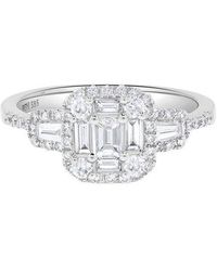 H.J. Namdar - 14K 0.83 Ct. Tw. Diamond Cluster Ring - Lyst