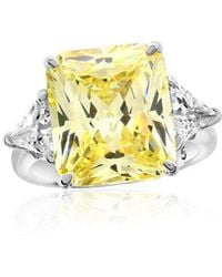 Suzy Levian CZ Jewelry - Suzy Levian Gala Collection Cz Cocktail Ring - Lyst
