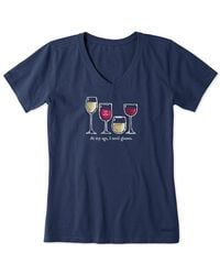 Life Is Good. - Crusher Lite V-Neck T-Shirt - Lyst