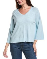 Forte - Easy Silk & Cashmere-Blend Sweater - Lyst