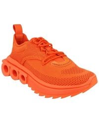 Ferragamo - Nima Knit Low-Top Sneaker - Lyst