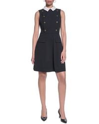 KARL LAGERFELD - Scuba A-Line Dress - Lyst