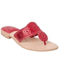 Jack Rogers - Jacks Leather Sandal - Lyst