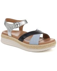 Vionic - Mar Leather Sandal - Lyst