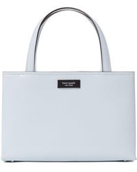 Kate Spade - Sam Icon Small Spazzolato Leather Tote - Lyst