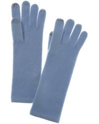 Sofiacashmere - Sofiacashmere Mid-Length Touchscreen Cashmere Gloves - Lyst