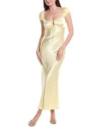 Bardot - Stasia Satin Maxi Dress - Lyst