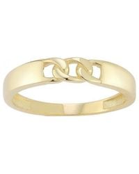 Ember Fine Jewelry - 14k Tri Curb Link Ring - Lyst
