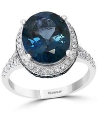 Effy Fine Jewellery 14k 6.89 Ct. Tw. Diamond & Gemstone Ring - Blue
