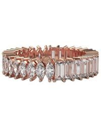 Lab Grown Diamonds - 14k Rose Gold 3.00 Ct. Tw. Lab-grown Diamond Ring - Lyst