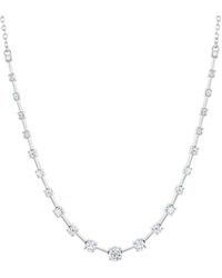 Jewels by Viomo - 14K 1.06 Ct. Tw. Diamond Graduated Necklace - Lyst