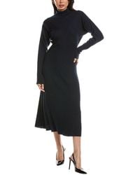 BOSS - Boss Forbini Turtleneck Wool Sweaterdress - Lyst