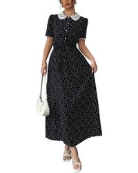 XIRELLI - Solid Maxi Dress - Lyst