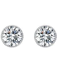 Rachel Glauber - Diamond Cz Earrings - Lyst