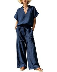 Olivia Taylor - 2Pc Blouse & Pant Set - Lyst