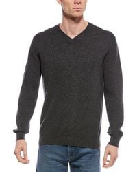 Forte - Cashmere V-Neck Cashmere Sweater - Lyst