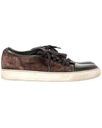 Lanvin - Suede Classic Tennis Sneaker (authentic Pre-loved) - Lyst