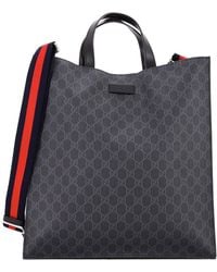 Gucci - Gg Coated Canvas Convertible Soft Open Tote Tall (Authentic Pre- Loved) - Lyst