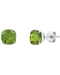 MaxColor - 14K 1.80 Ct. Tw. Peridot Stud Earrings - Lyst