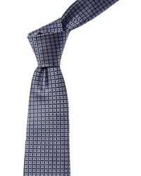 Canali - Squares Silk Tie - Lyst