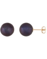 Splendid - 14k 9-9.5mm Freshwater Pearl Studs - Lyst