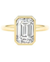 Lab Grown Diamonds - 14K Rose 4.01 Ct. Tw. Lab-Grown Diamond Ring - Lyst