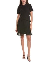 Julia Jordan - Peplum Waist Mini Dress - Lyst