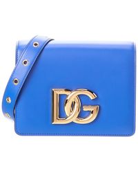 Dolce & Gabbana - 3.5 Leather Crossbody - Lyst