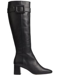 LK Bennett - L. K.Bennett Carlotta Leather Knee Boot - Lyst