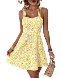 CAMILA BLANCO - Mini Dress - Lyst