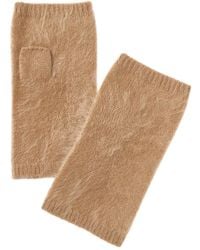Amicale Cashmere - Brushed Cashmere Armwarmers - Lyst