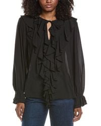Toccin - Tobi Exaggerated Ruffle Blouse - Lyst