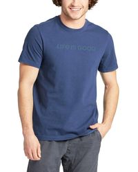 Life Is Good. - Crusher T-Shirt - Lyst