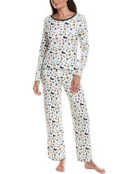 Cozyland by Morgan Lane - 2Pc Elphaba Print Long Pajama Set - Lyst