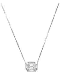 Forever Creations USA Inc. - Forever Creations 14K 0.43 Ct. Tw. Diamond Illusion Necklace - Lyst
