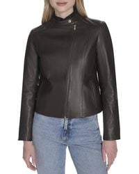 Cole Haan - Smooth Lamb Jacket - Lyst