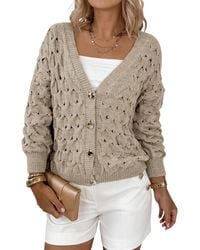 VERA DOLINI - Cardigan - Lyst