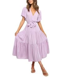 Vincent - Midi Dress - Lyst