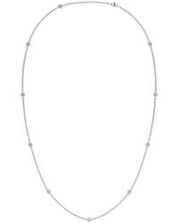 Diamond Select Cuts - 14K Station 1.00 Ct. Tw. Diamond Necklace - Lyst