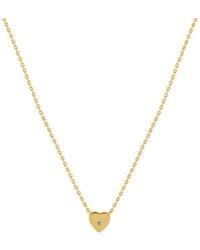 Karma and Luck - Plated Cz Pendant Necklace - Lyst