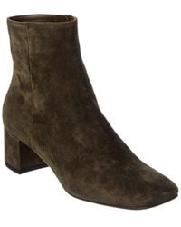 Gianvito Rossi - Trish 45 Suede Bootie - Lyst
