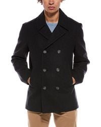 Nautica - Wool-Blend Coat - Lyst